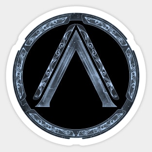 Sparta Lambda Symbol Sticker